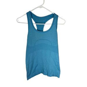 Lululemon Swiftly Tech Racerback Tank 2.0 Blue Women's Size 6